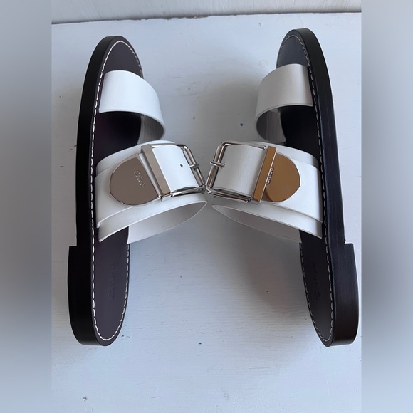 Chloé Rebecca Slide Sandal Size 38 - Picture 7 of 13